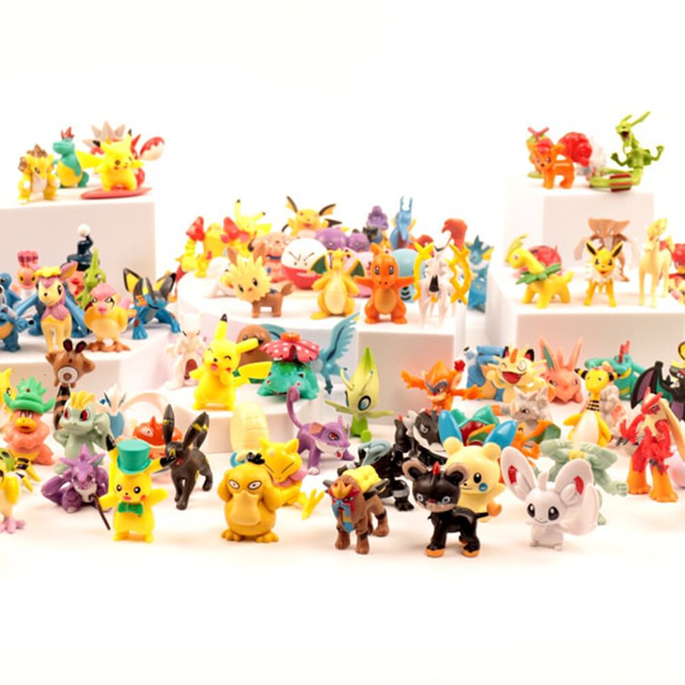Juguete Pokémon Go 48 Figuras Coleccionable Pikachu Pokeball image number 1.0