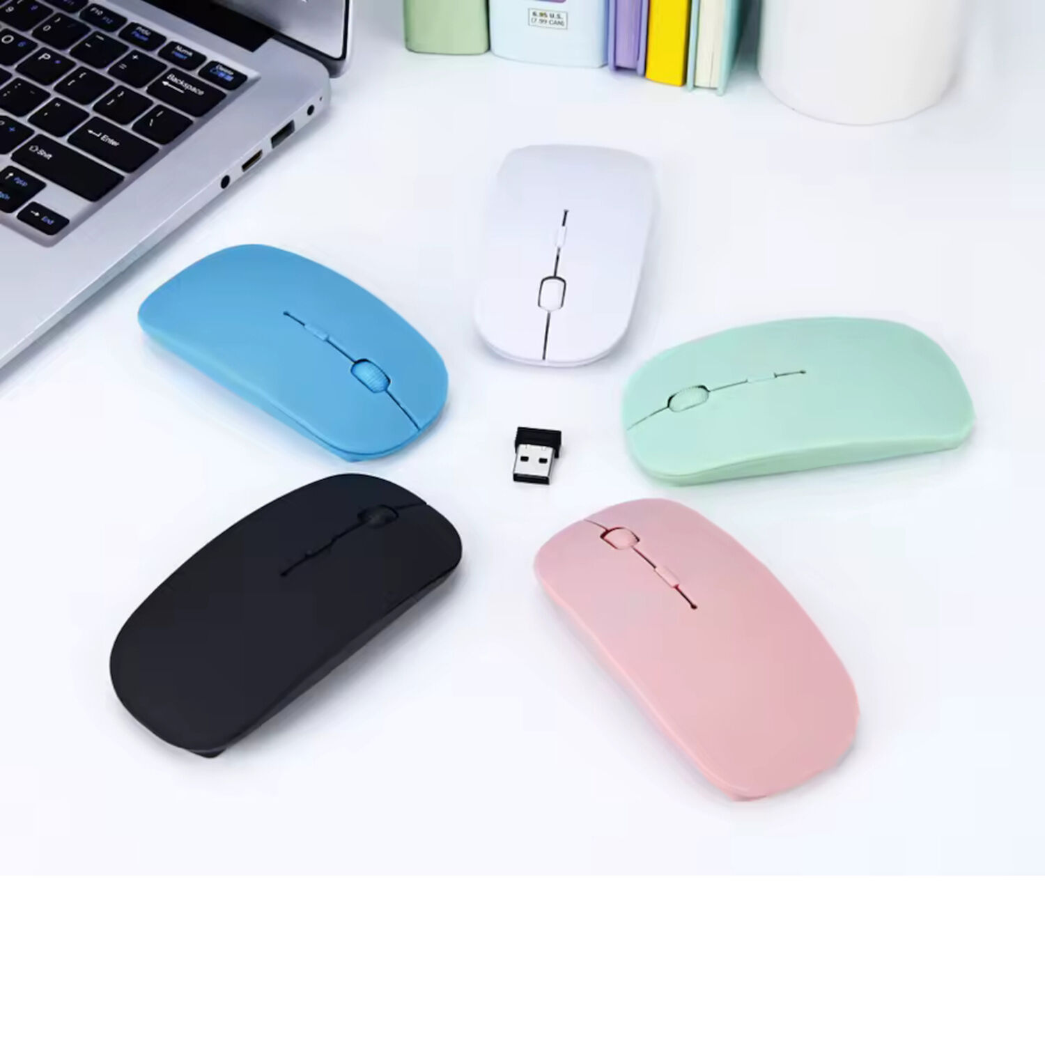 Mouse Optico Inal&aacute;mbrico Slim Dpi Ajustable image number 4.0