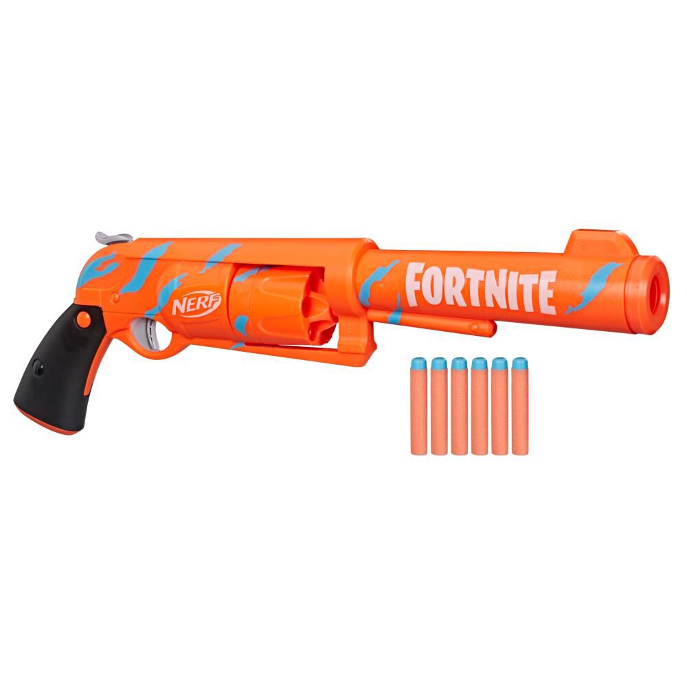 Pistolas De Juguete Nerf Fortnite Six Shooter image number 0.0