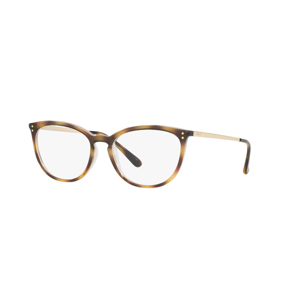 Lentes Ópticos Top Light Havana/transparent Vogue Eyewear image number 1.0