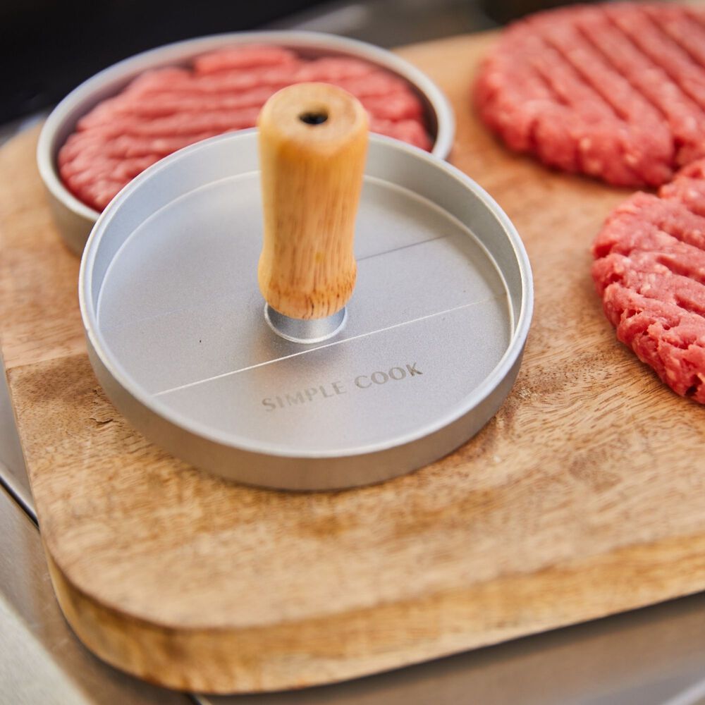 Molde Prensador De Hamburguesas Simple Cook Smokky image number 5.0