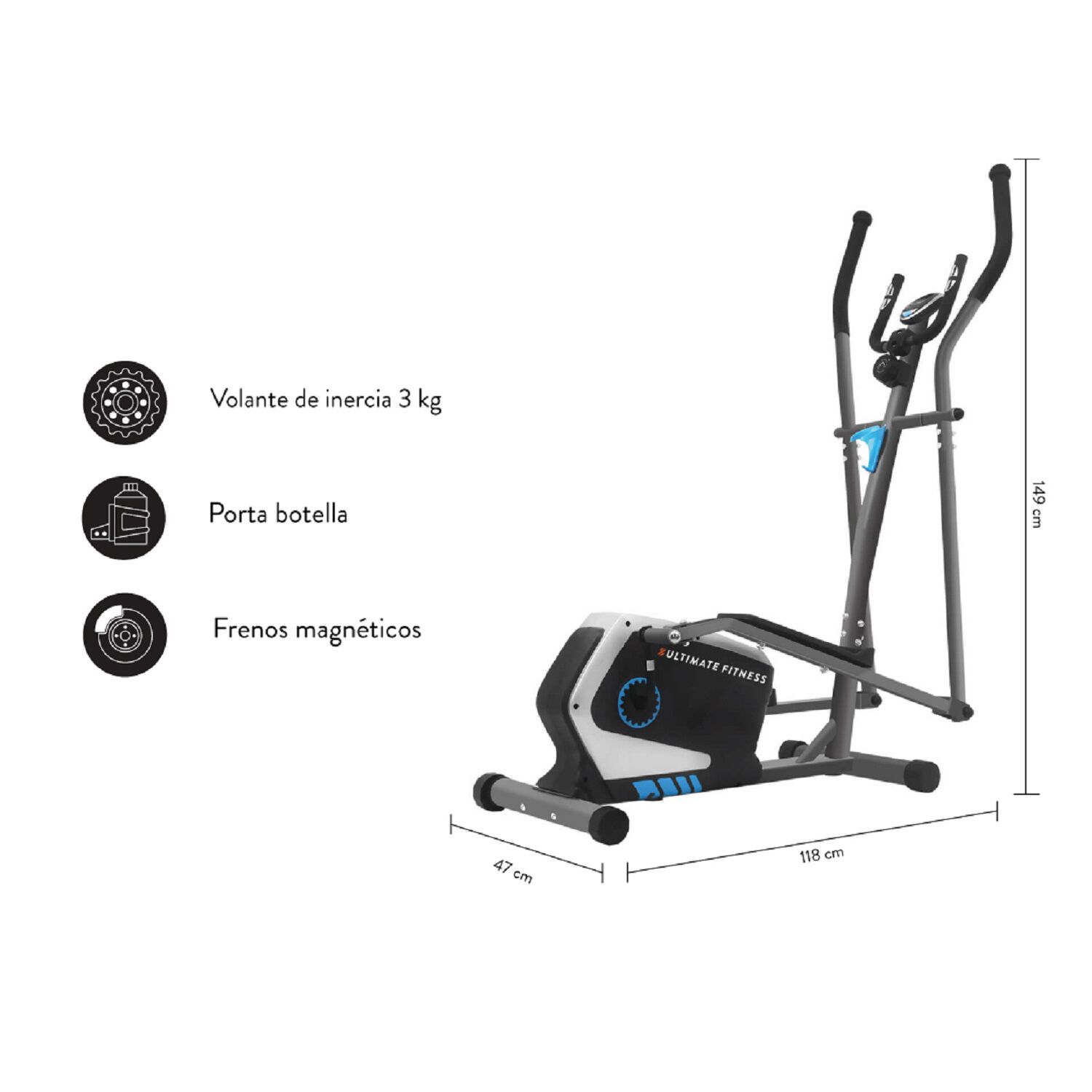 El&iacute;ptica T330 Pro Magn&eacute;tica image number 1.0