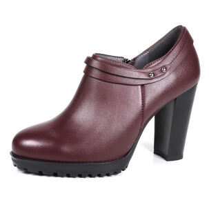 Zapato Cuero Casiana Burdeo