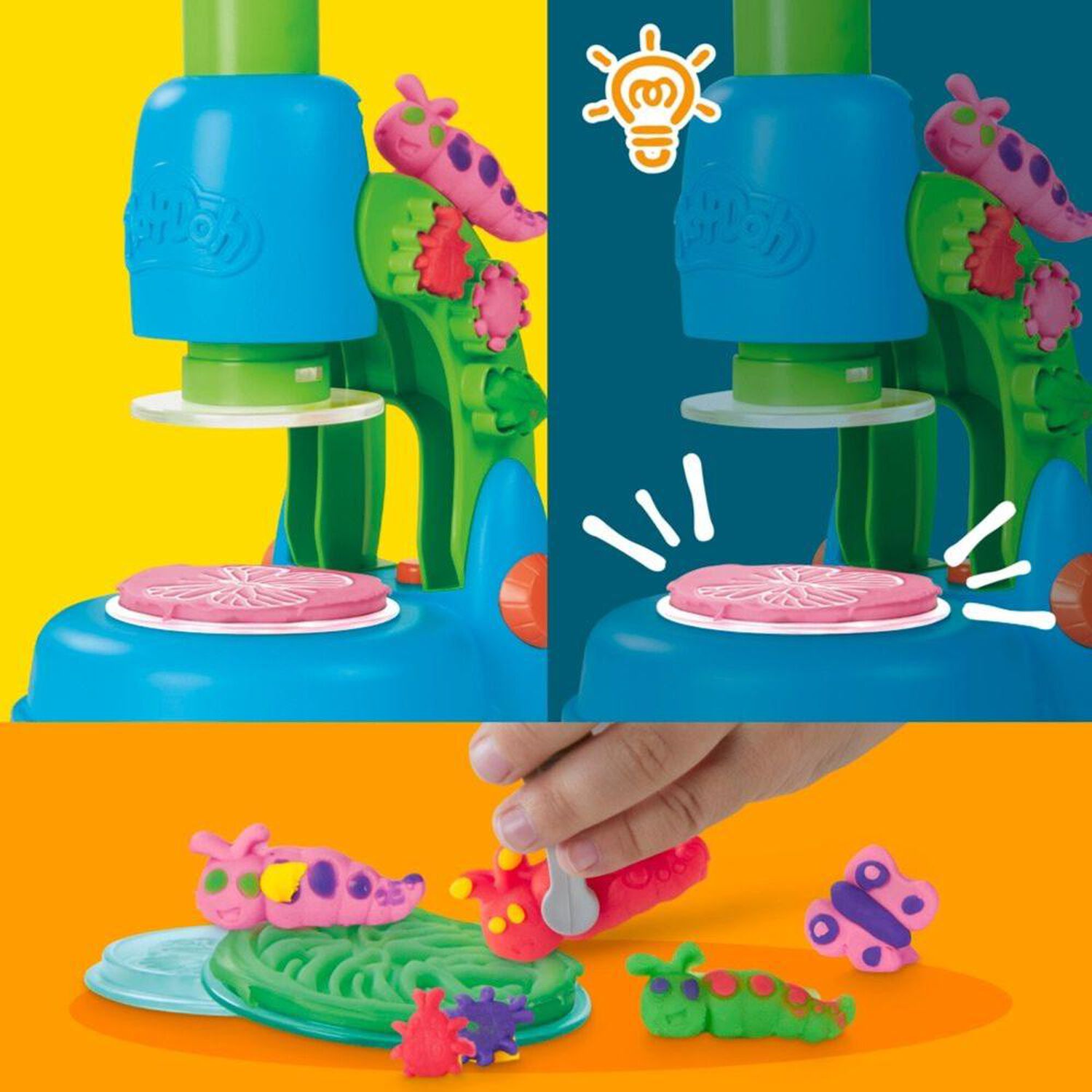 Juego Play-doh Microscopio Luminoso image number 14.0