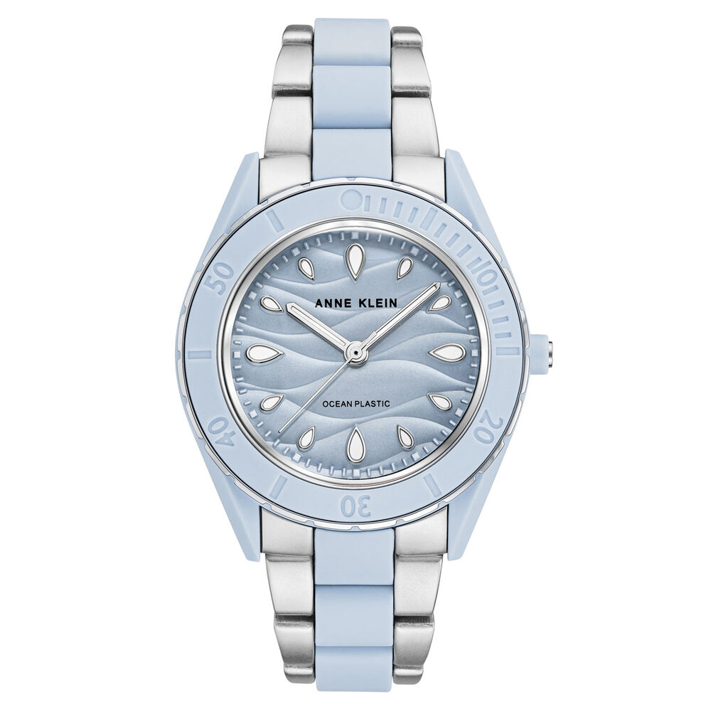 Reloj Anne Klein Ak/3911lbsv Celeste Mujer image number 0.0