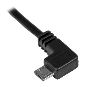 Cable Micro Usb De 1m Acodado A La Izquierda Startech