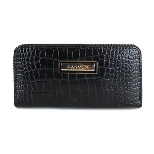 Billetera Mujer Sofia Negra Carven Paris