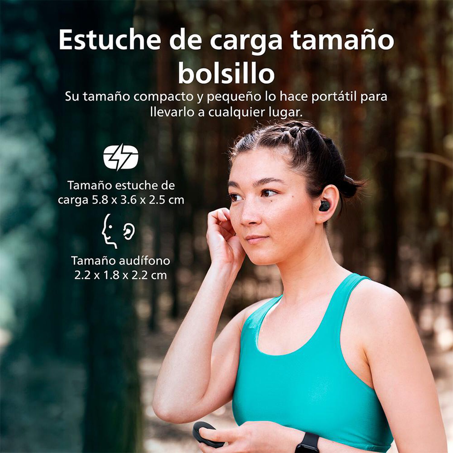 Aud&iacute;fonos Bluetooth Philips TAT1209BK image number 7.0