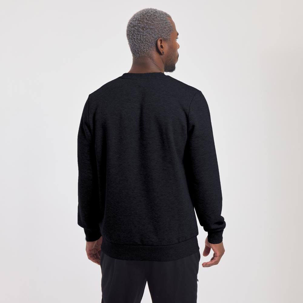 Poler&oacute;n Deportivo Estampado Slim Cuello Redondo Hombre Wetland image number 1.0