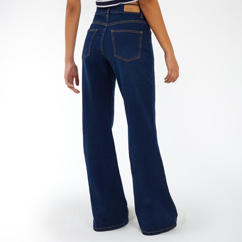 Jeans Tiro Alto Flare Mujer Freedom image number 3.0