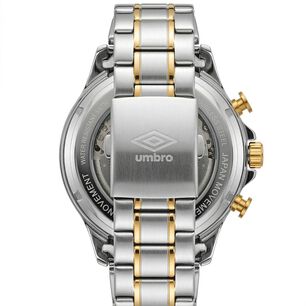 Reloj An&aacute;logo Hombre Umbro Plus Plateado/dorado Umbp-1500-128