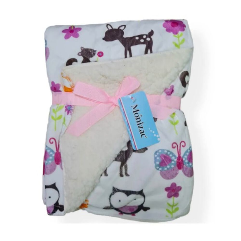 Manta Frazada Bebe Flores image number 0.0