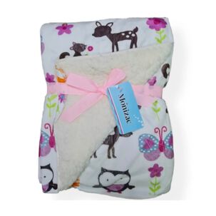 Manta Frazada Bebe Flores