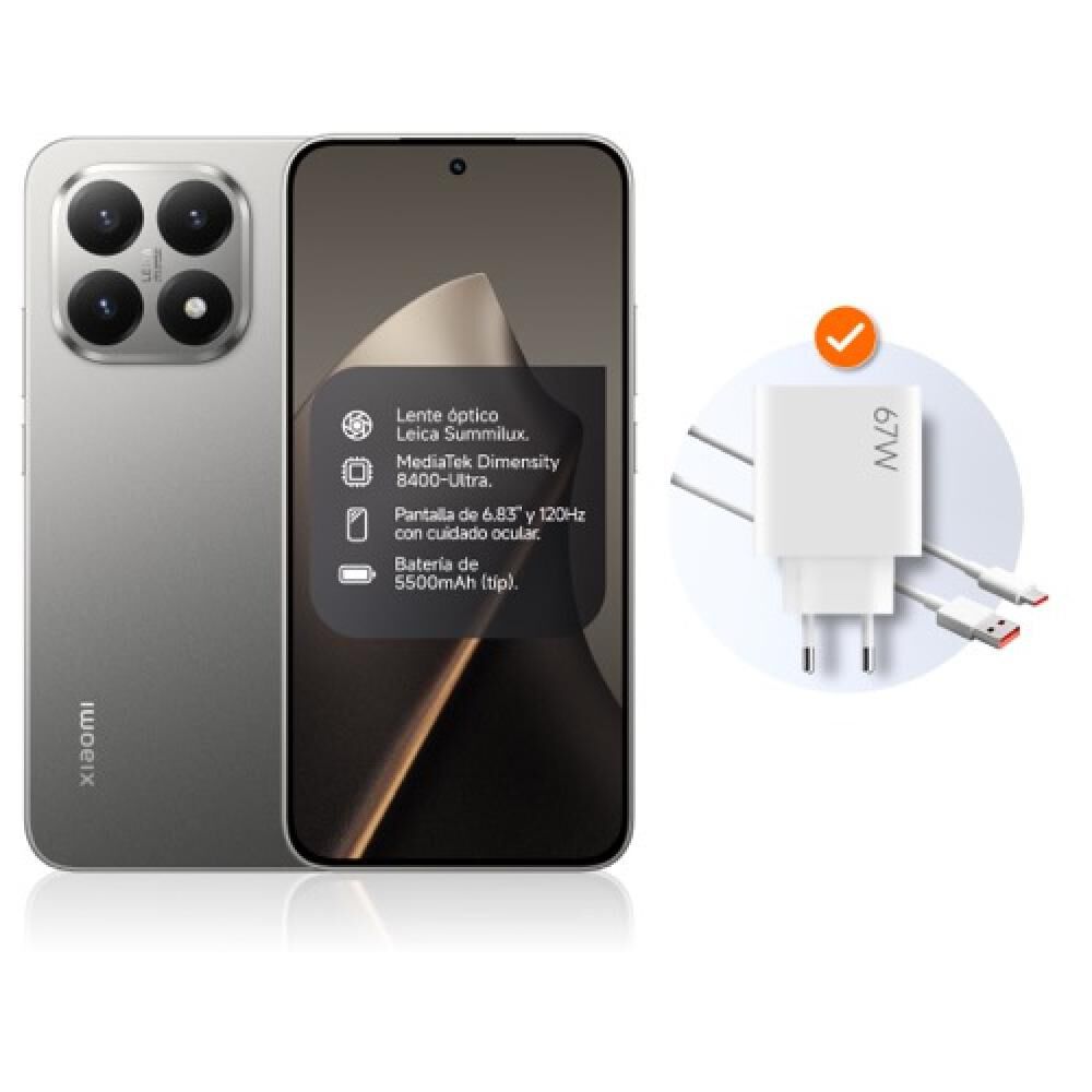 Smartphone Xiaomi 15T / 5G / 512 GB / Gris / Liberado image number 0.0