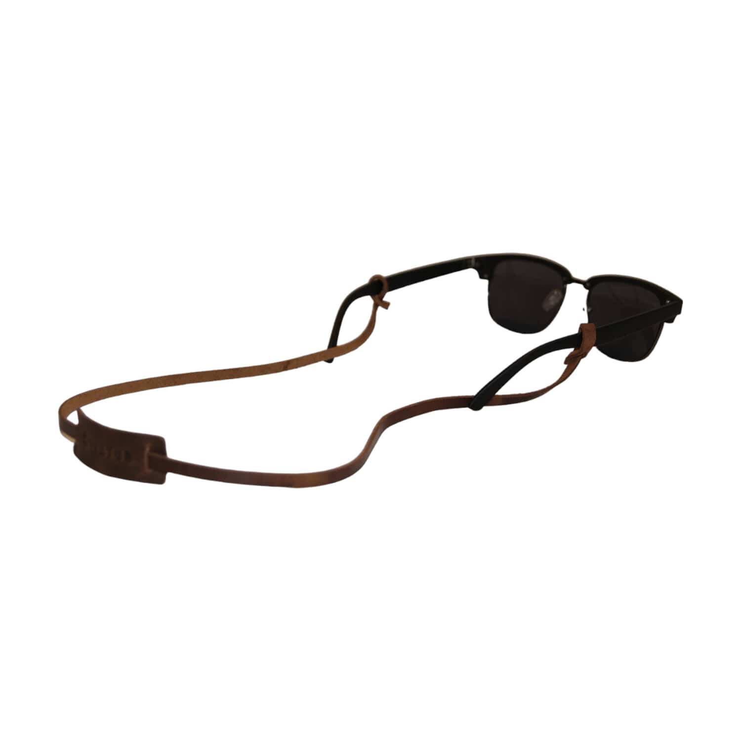 Strap De Lentes De Cuero Cafe image number 0.0