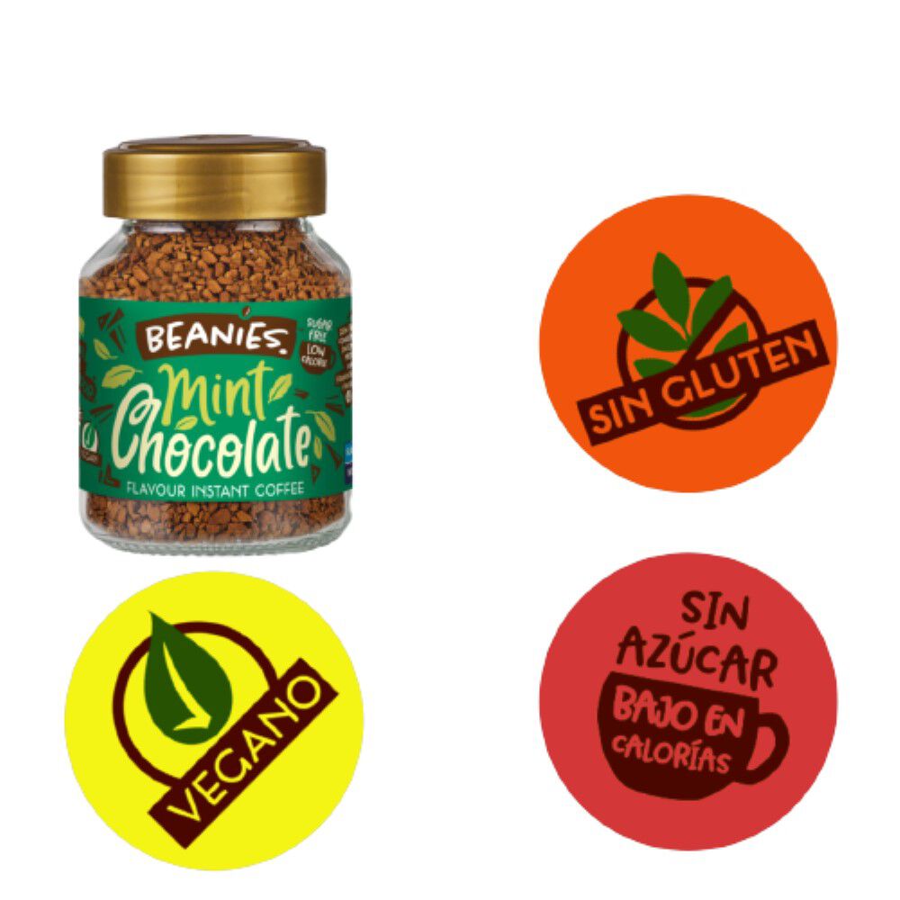 Caf&eacute; Beanies Liofilizado Mint Chocolate image number 2.0