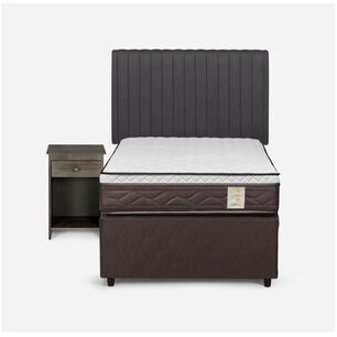 Cama Nido Rosen Ns4 / 1.5 Plazas / Base Normal + Set De Maderas