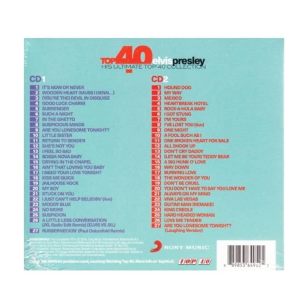 Elvis Presley - Top 40 (2cd) | Cd image number 3.0