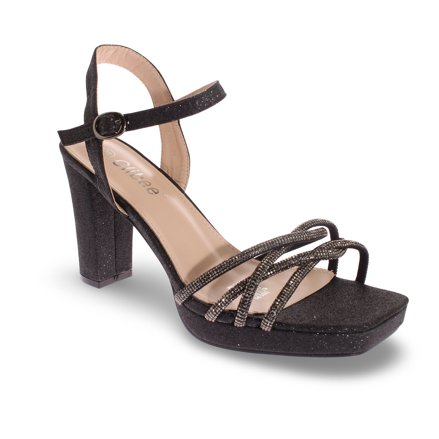 Sandalia Fiesta Negro V&iacute;a Franca Art. 5kd88black image number 0.0