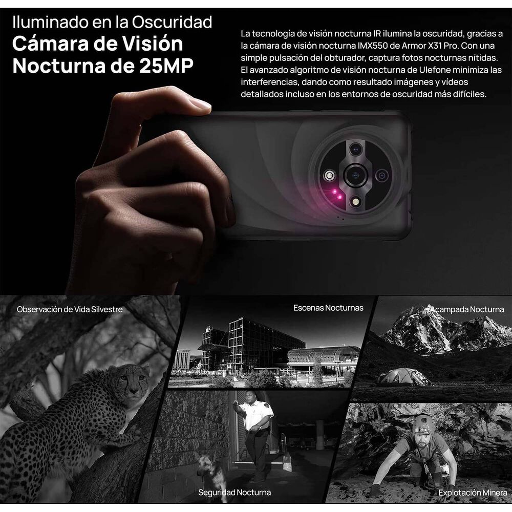 Ulefone Armor X31 - Resistencia Extrema, 64mp Y Bater&iacute;a De 6050mah image number 5.0