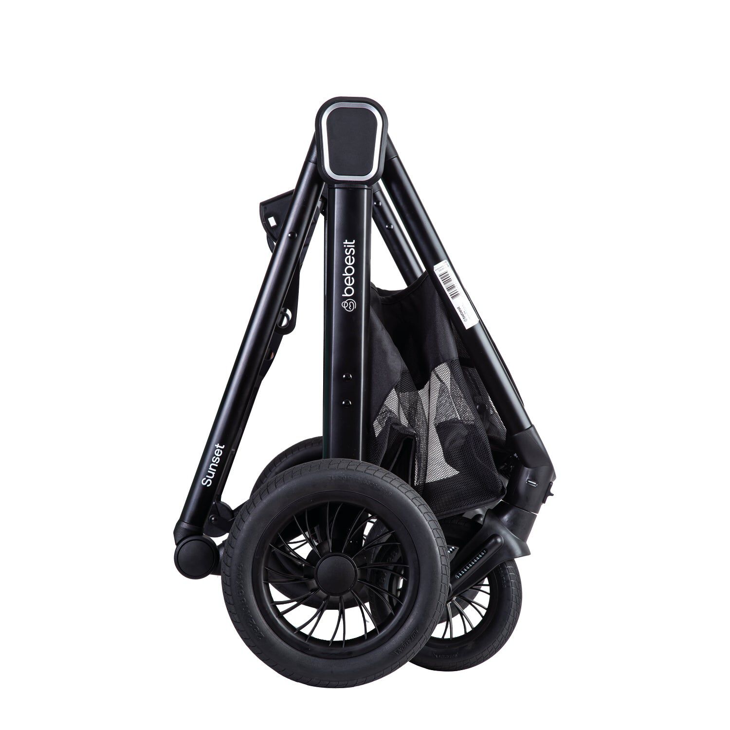 Coche Cuna Travel System Isofix Sunset Premium Negro Bebesit image number 5.0