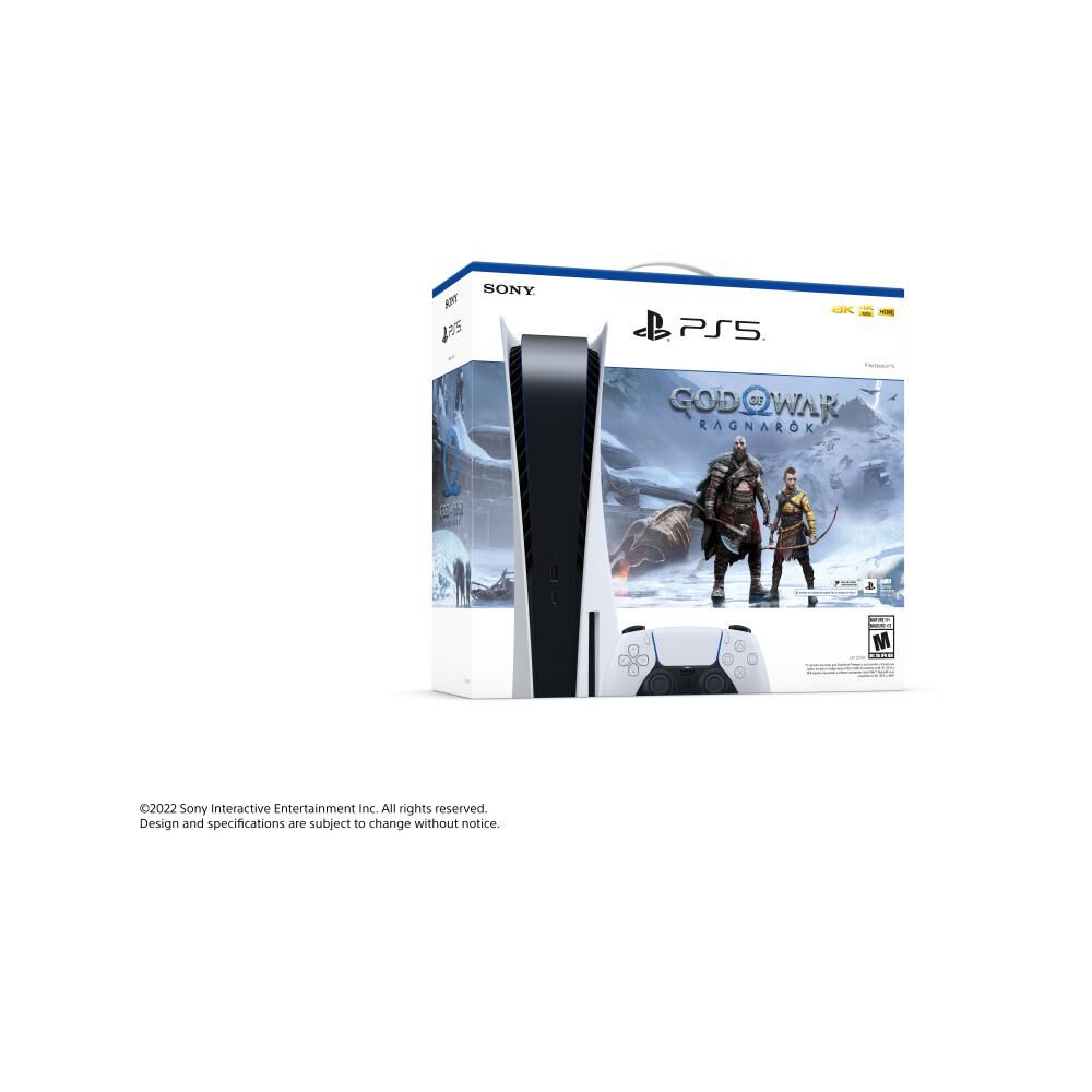 Consola Sony PS5 + God Of War Ragnorok Digital image number 2.0
