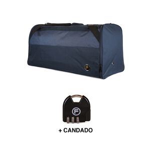Bolso Eder L 144 Lts Azul + Candado F