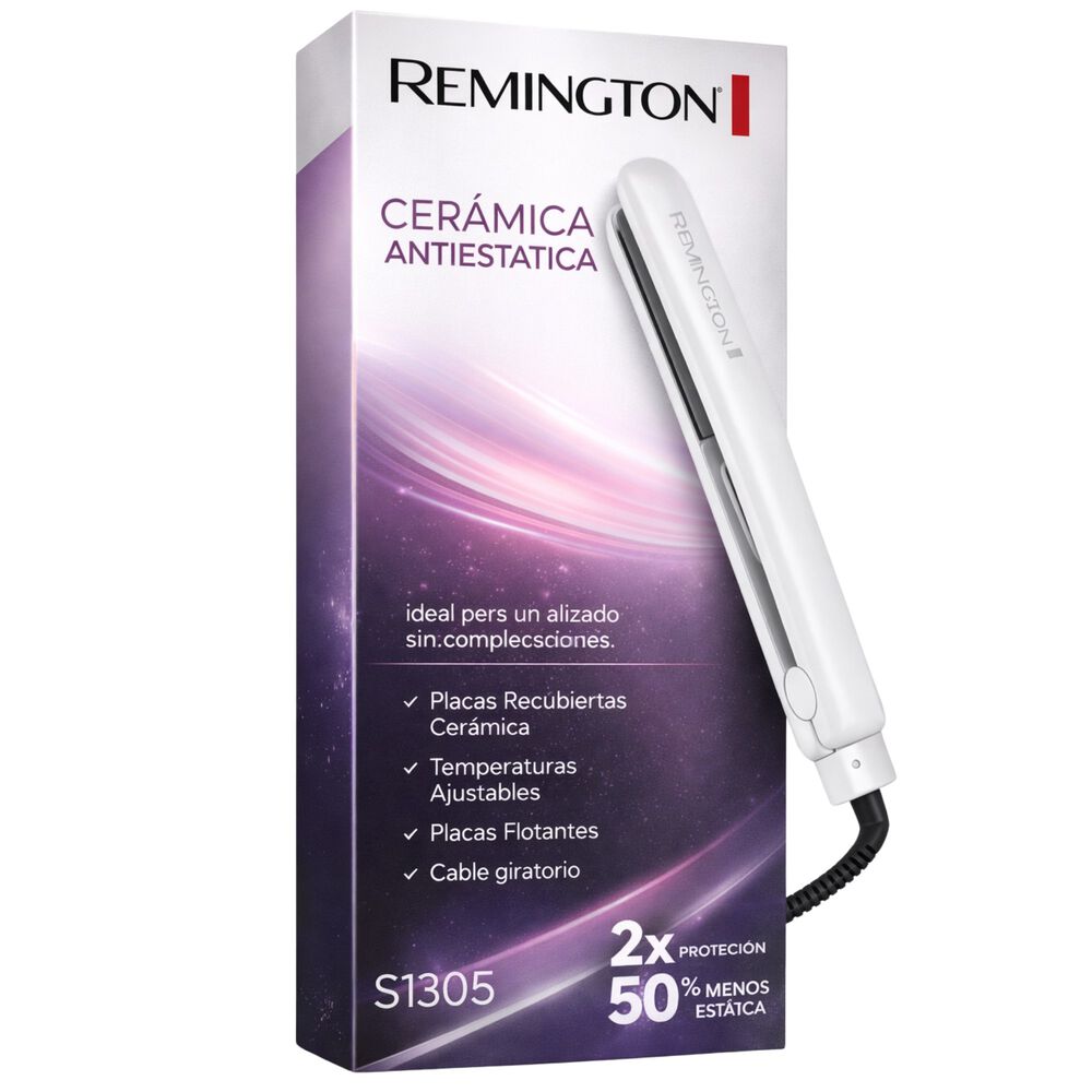 Alisador De Cabello Remington S1305 Ceramic Pro Anti Frizz image number 7.0
