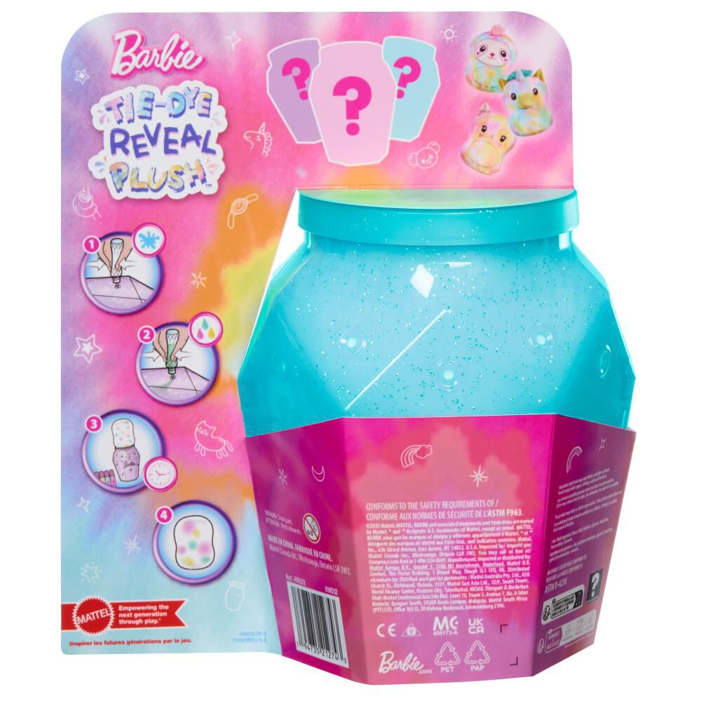 Peluche Barbie Tie Dye Sorpresa image number 5.0