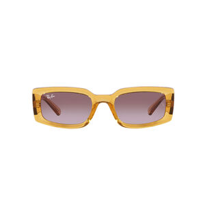 Lentes De Sol Kiliane Transparent Yellow Bio-based Sustentable Ray-ban