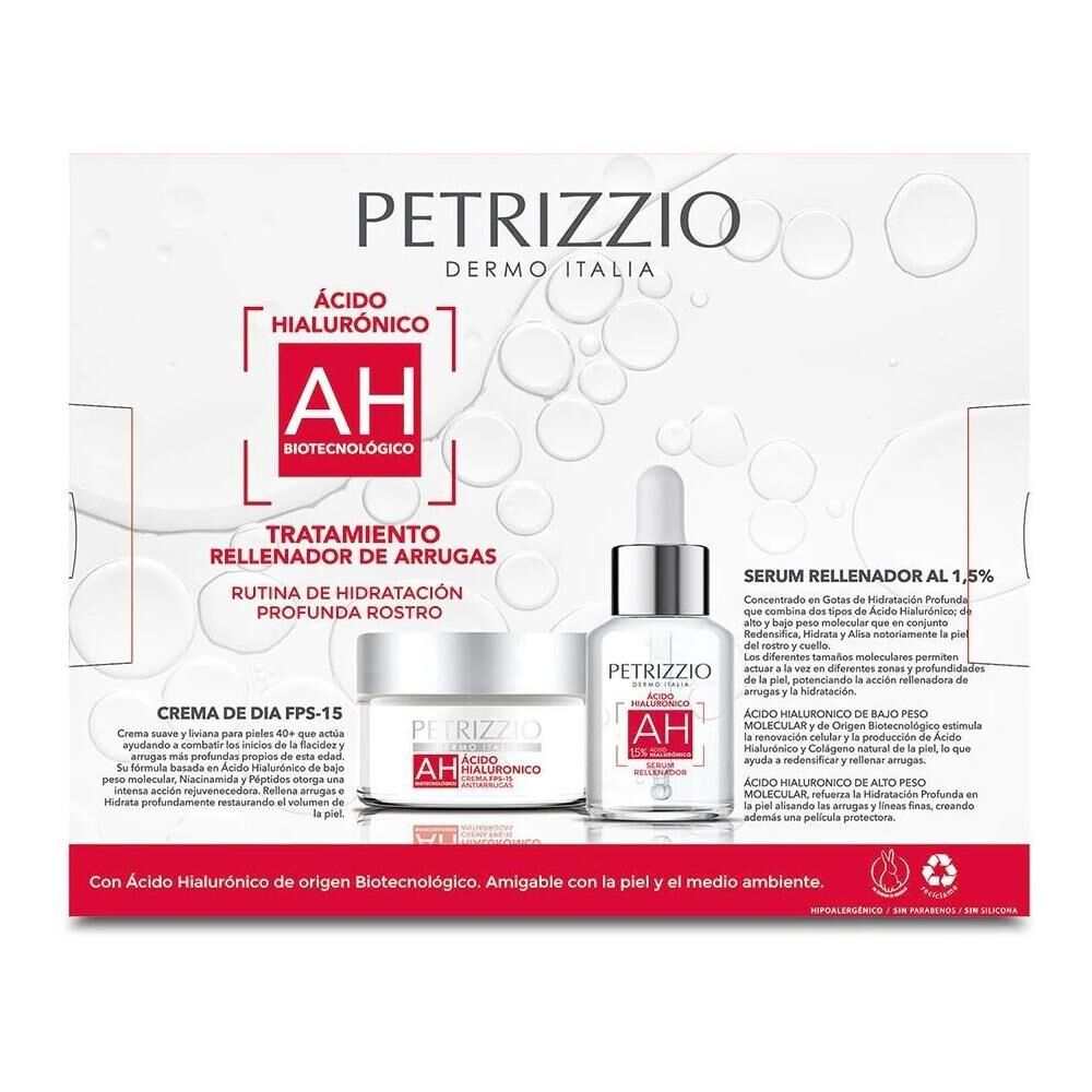 Set De Tratamiento Crema Antiarrugas 50 Gr + Sérum Ácido Hialurónico 28 Ml image number 2.0