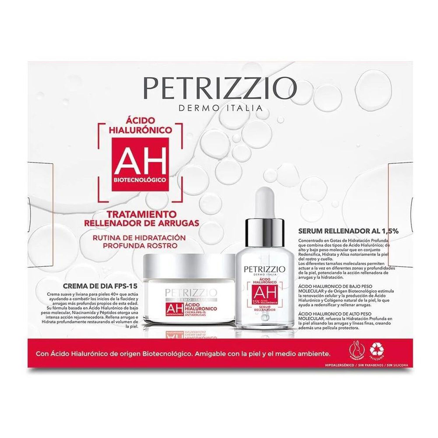 Set De Tratamiento Crema Antiarrugas 50 Gr + S&eacute;rum &Aacute;cido Hialur&oacute;nico 28 Ml image number 2.0