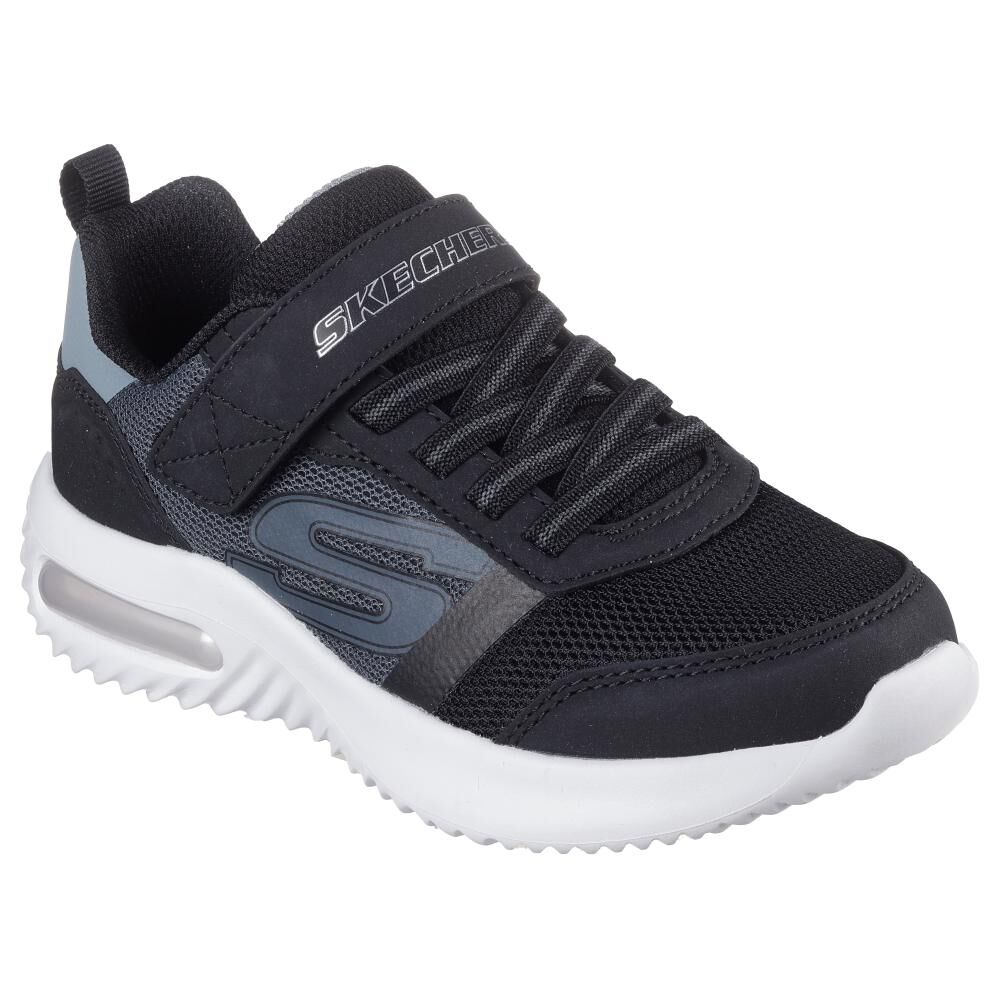 Zapatilla Infantil Nino Skechers Bounder tech Negro en Oferta compra en Hites
