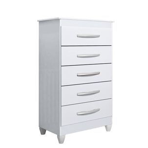 Comoda Esmeralda 5 Cajones Cuadraflex