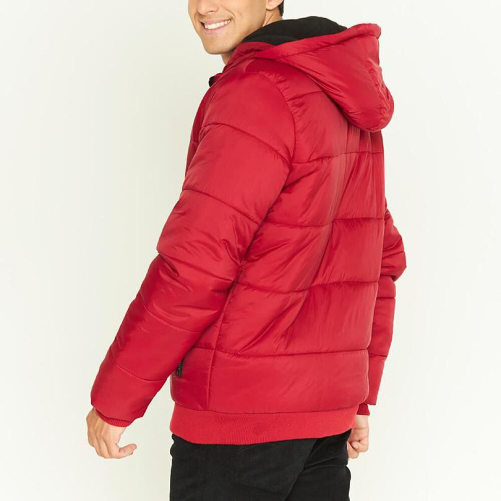 Parka Regular Cuello Alto Con Capucha Hombre Skuad image number 2.0