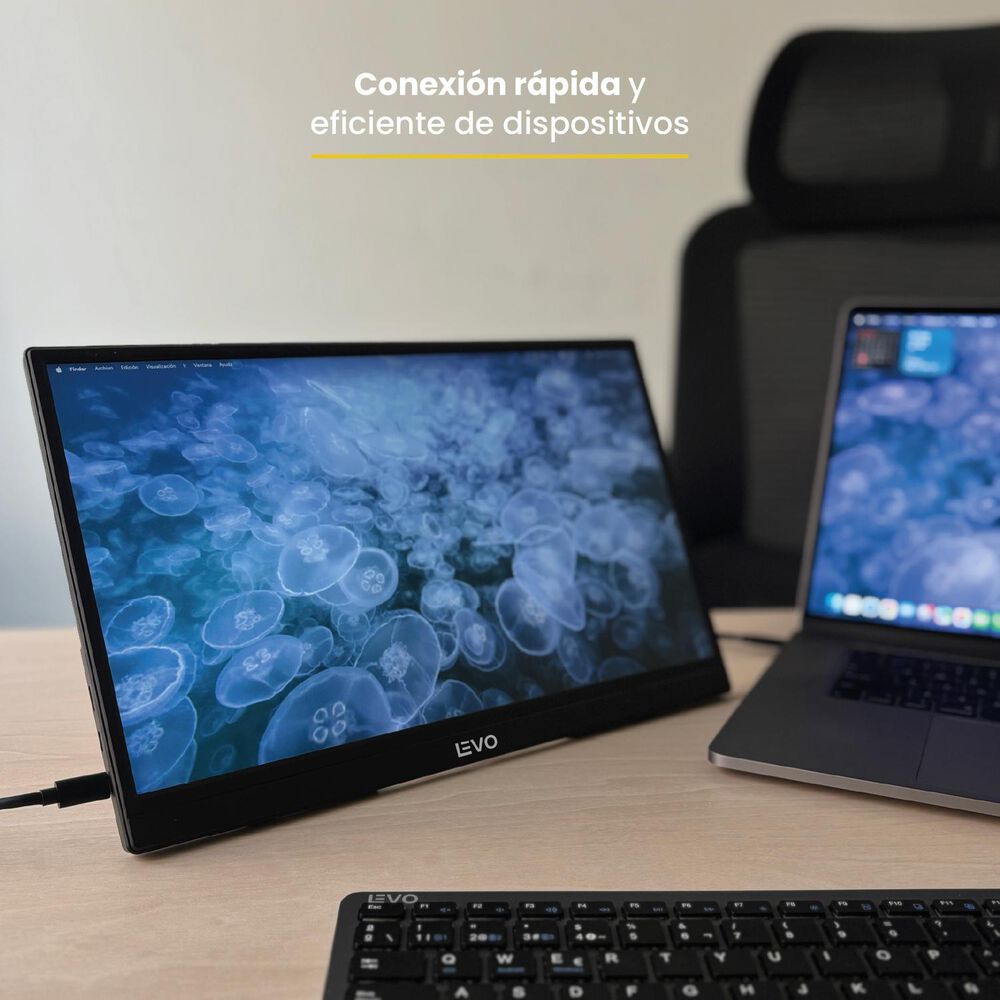 Pantalla Monitor Port&aacute;til 15.6 Led Full Hd Nexview Levo image number 1.0
