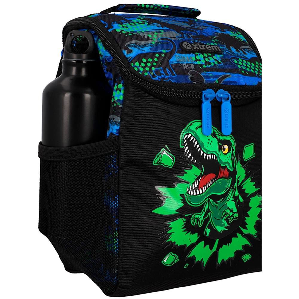 Lonchera T&eacute;rmica Xtrem Froster 6xt Dino Negro image number 6.0