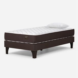 Cama Europea Rosen Ergo T / 1.5 Plazas / Base Normal + Almohada Light