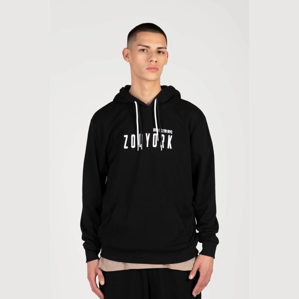 Poler&oacute;n Liso Con Estampado Y Capucha Hombre Zoo York image number 0.0