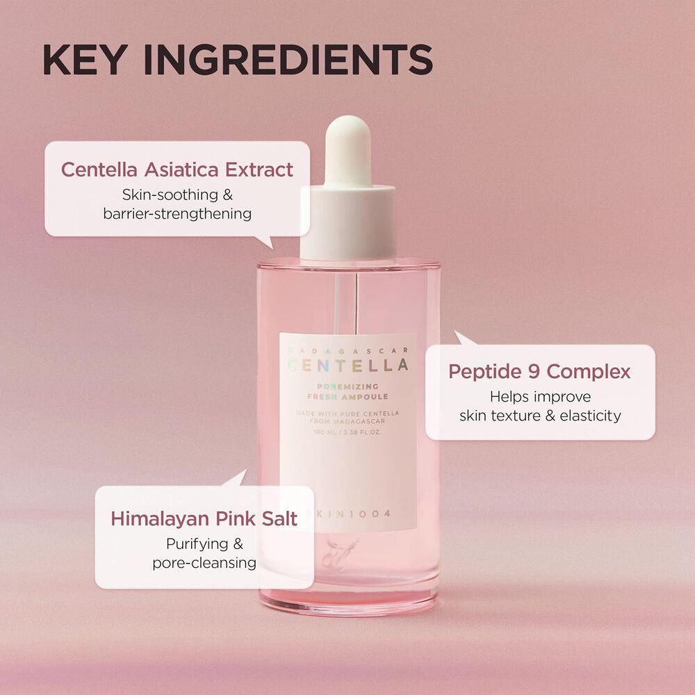Madagascar Centella Poremizing Fresh Ampoule (skin1004) - 100ml Serum Poros Dilatados image number 4.0