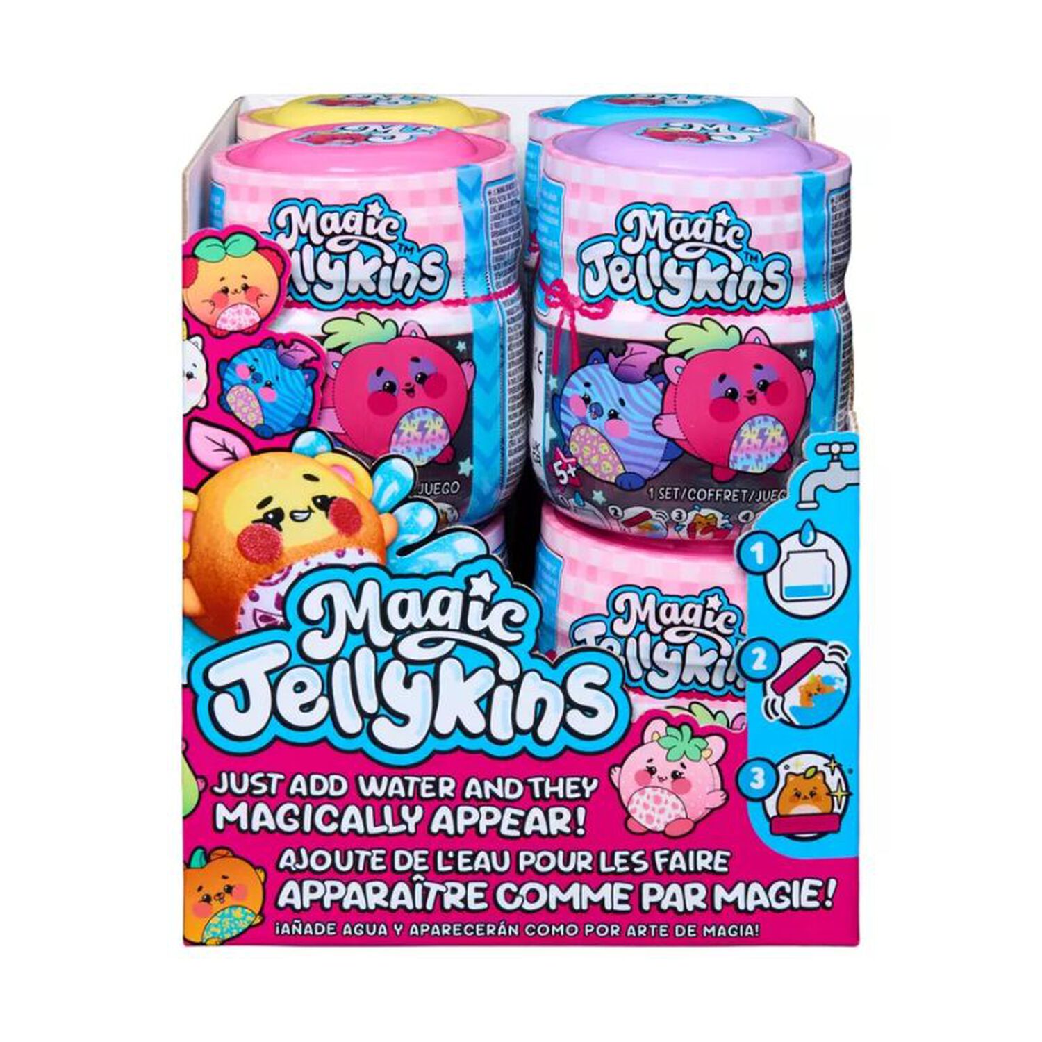 Peluche Sorpresa Magic Jellykins Con Transformaci&oacute;n M&aacute;gica Multicolor image number 1.0