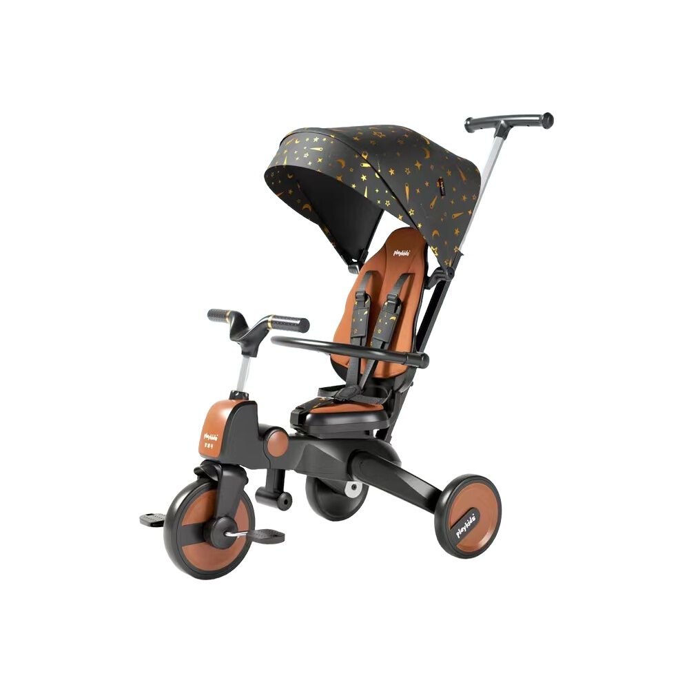 Triciclo De Paseo 360&deg; Y Balance 6 En 1 Plegable Negro image number 7.0