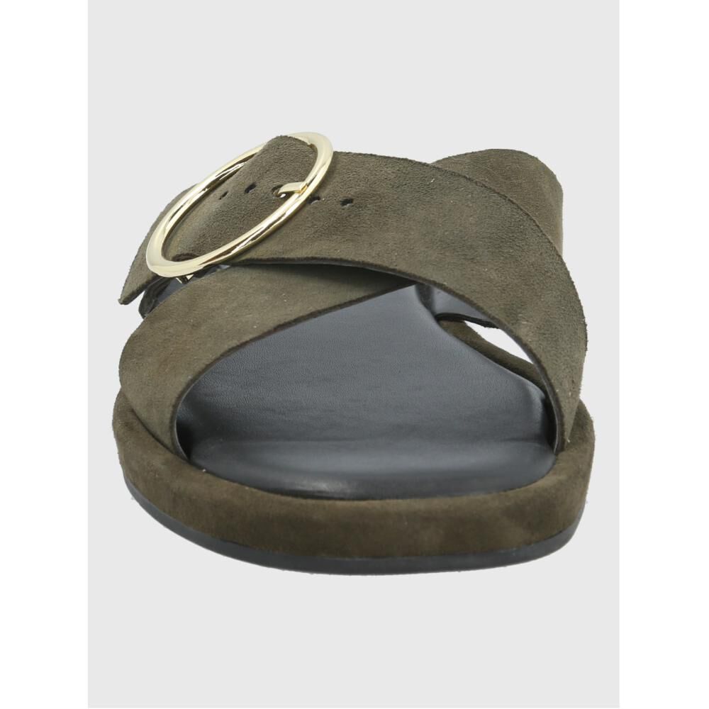 Sandalia Mujer Hush Puppies Bernard Verde image number 2.0