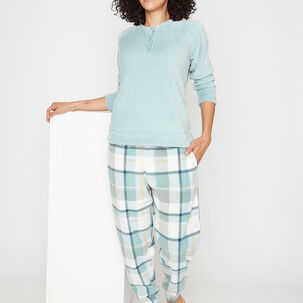 Pijama De Coral Fleece 60.1543m Kayser