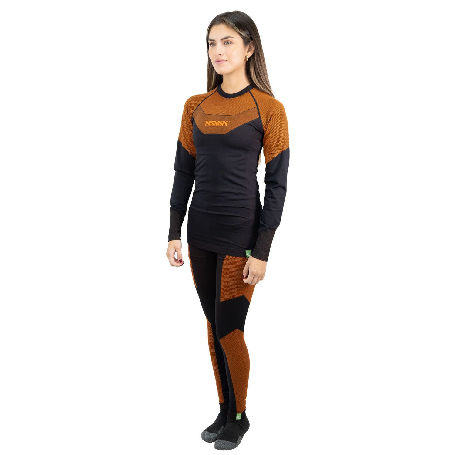 Conjunto Primera Capa Hw Ecopper Mujer Black image number 2.0
