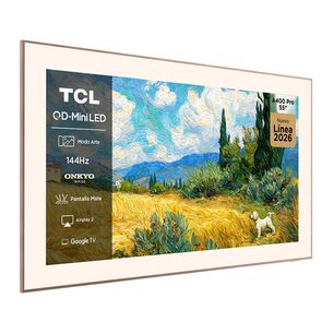 QD Mini Led 55" TCL A400 Pro / Ultra HD 4K / Smart TV