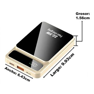 Cargador Bater&iacute;a Port&aacute;til Carga Magsafe Powerbank