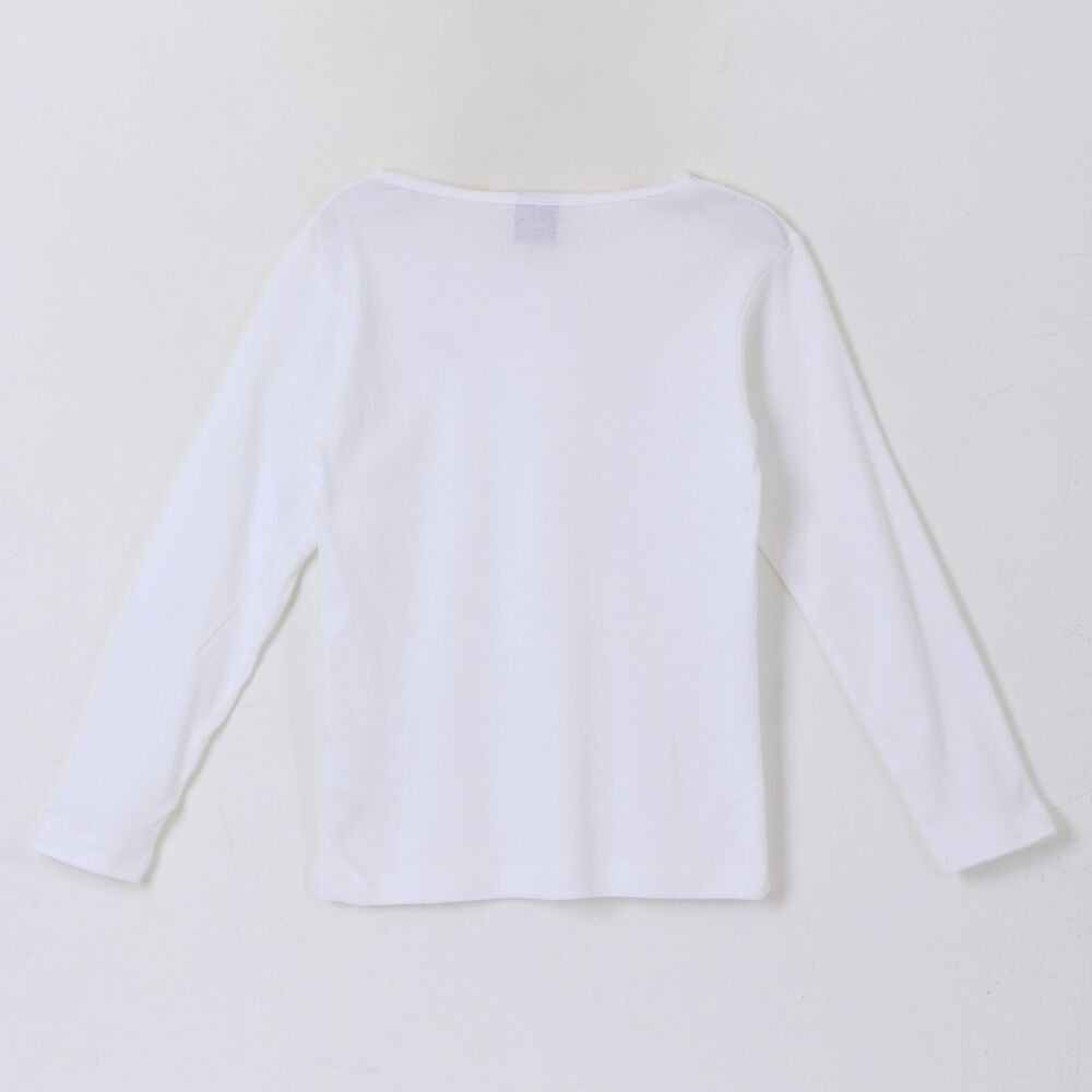 Bipack Camiseta Escolar Ni&ntilde;a Manga Larga Blanco Minnie image number 5.0