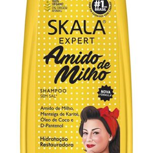 Shampoo Sin Sal Amido De Milho Skala Expert 325ml