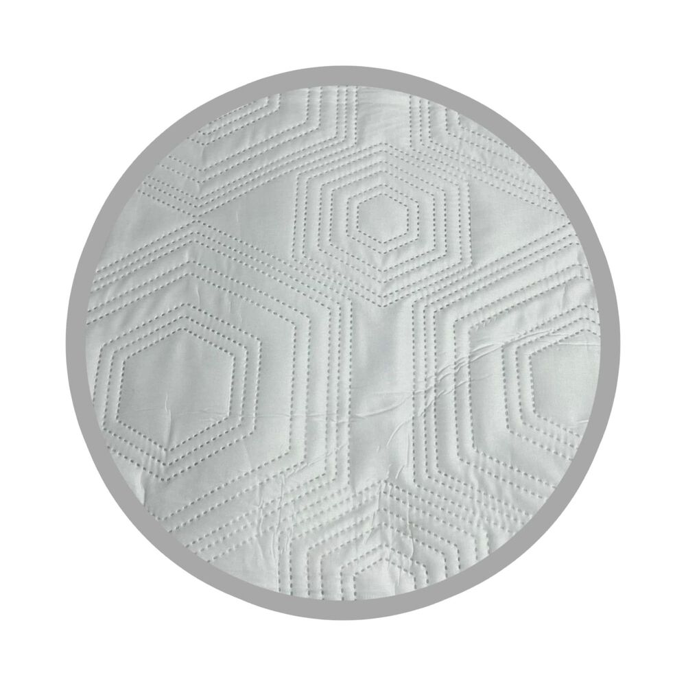 Quilt Verano Blanco King Super King image number 3.0